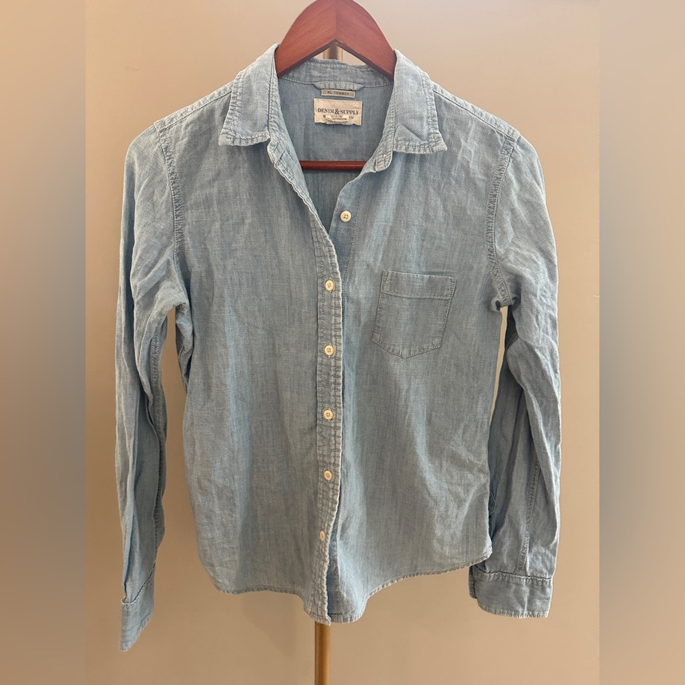 Ralph Lauren Light Blue Button-Down Shirt